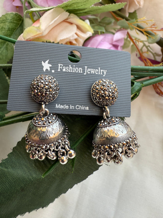 High Quality CZ Stone Jhumka