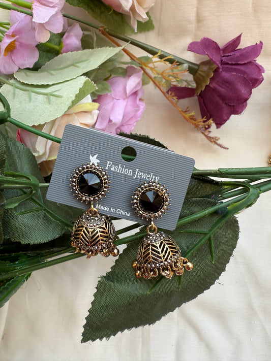 High Quality CZ Stone Jhumka