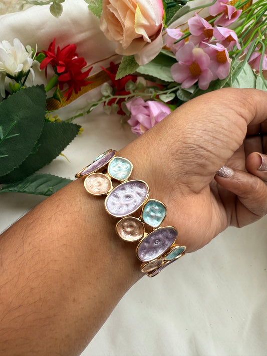 Premium Enamel Painted Elastic Bracelets