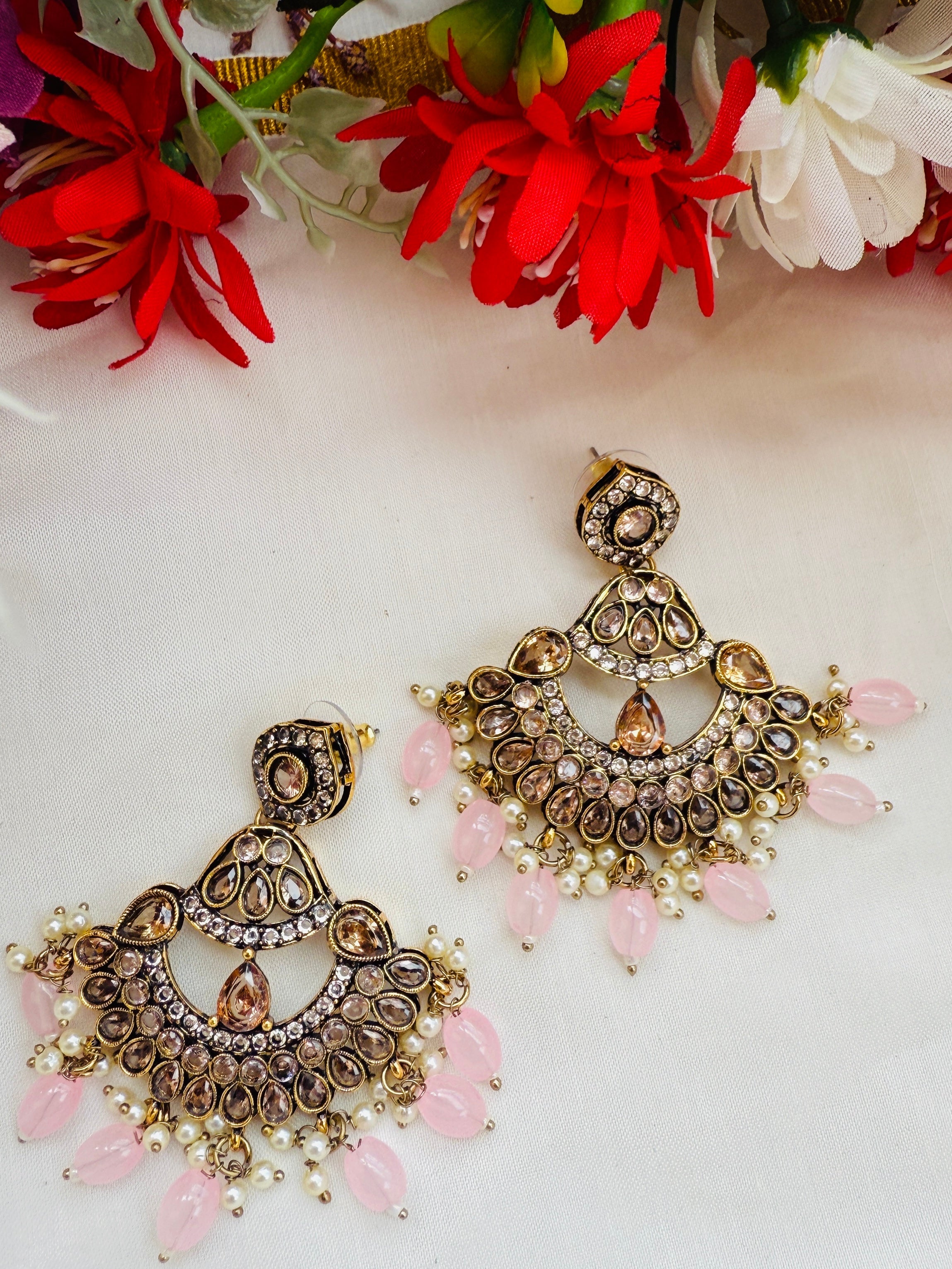 Premium Festive Stone Dangler Earrings