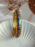 Meenakari Enamel Cuff Bangles – One Size