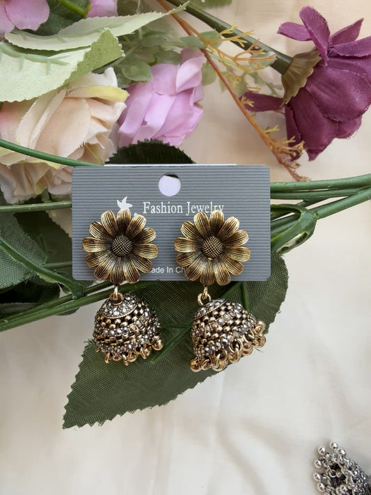 High Quality CZ Stone Jhumka